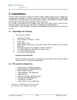 Preview for 5 page of Biocontrol CL-10 Plus User Manual