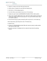 Preview for 62 page of Biocontrol CL-10 Plus User Manual