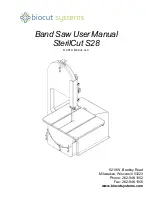 Предварительный просмотр 1 страницы BioCut SterilCut S28 User Manual