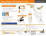 BioDerm Men’s Liberty Instructions For Use preview