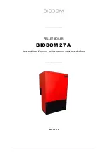 Biodom 27 A Instructions For Use, Maintenance And Installation Manual предпросмотр