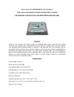 Bioenno Power SC-122030WM series User Manual предпросмотр