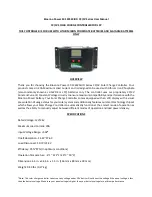 Preview for 1 page of Bioenno Power SC-122420JUD CC Series User Manual