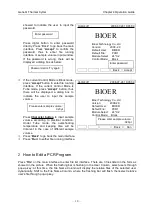 Preview for 16 page of Bioer GeneQ Thermal Cycler Manual