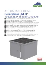 Biohort NEO 1C Assembly Manual preview