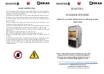 Biokan Chicken ROTTIS Series Installation, Use & Care Manual preview