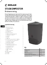 Preview for 8 page of BIOLAN COMPOSTER FOR SUMMER COTTAGE USE User Manual