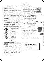 Preview for 27 page of BIOLAN COMPOSTER FOR SUMMER COTTAGE USE User Manual