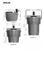 Preview for 2 page of BIOLAN POPULETT 200 Instructions For Installation, Use And Maintenance Manual