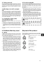 Preview for 9 page of BIOLAN POPULETT 200 Instructions For Installation, Use And Maintenance Manual