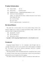 Предварительный просмотр 1 страницы Biolight Meditech S12 Vet Manual