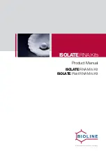 Предварительный просмотр 1 страницы Bioline ISOLATE RNA Mini Kit Product Manual