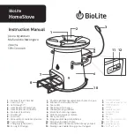 BioLite HomeStove Instruction Manual preview