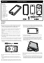 Предварительный просмотр 1 страницы BioLogic Hard Case for iPhone 5 Manual