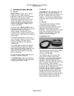 Preview for 10 page of Biomarine BioPak 240 REVOLUTION User Instructions