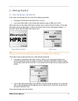 Предварительный просмотр 12 страницы Biomark HPR LITE READER User Manual