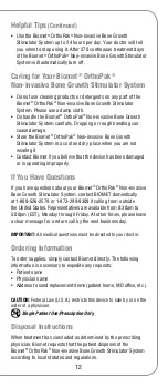 Preview for 13 page of BIOMET OrthoPak Patient Manual