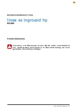 Preview for 9 page of BION TECHNOLOGIES linea xs inground hp User Manual