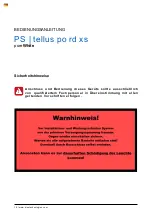 Preview for 10 page of BION TECHNOLOGIES PS | tellus po rd xs User Manual