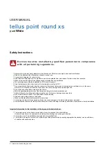 Предварительный просмотр 2 страницы BION tellus point round xs User Manual