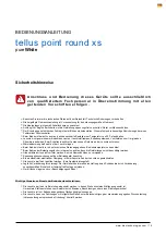 Предварительный просмотр 15 страницы BION tellus point round xs User Manual