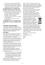 Предварительный просмотр 52 страницы Bionaire BAFE1507 Instruction Manual