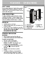 Предварительный просмотр 4 страницы Bionaire BAP1200T-CN Instruction Leaflet