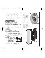 Предварительный просмотр 5 страницы Bionaire BAP1700-U Instruction Leaflet