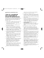 Предварительный просмотр 9 страницы Bionaire BAP1700-U Instruction Leaflet