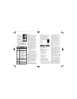 Предварительный просмотр 8 страницы Bionaire BAP1700 Instruction Manual