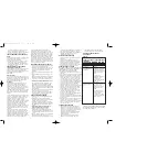 Предварительный просмотр 5 страницы Bionaire BAP242 Instruction Manual