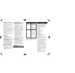 Предварительный просмотр 13 страницы Bionaire BAP242 Instruction Manual