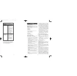 Предварительный просмотр 16 страницы Bionaire BAP242 Instruction Manual