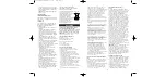 Предварительный просмотр 18 страницы Bionaire BAP412 -  2 Instruction Manual