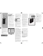 Предварительный просмотр 2 страницы Bionaire BAP414-CN Instruction Leaflet