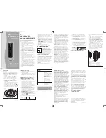 Предварительный просмотр 2 страницы Bionaire BAP422RC-CN Instruction Leaflet