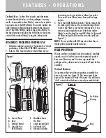 Предварительный просмотр 4 страницы Bionaire BAP529 Series Instruction Leaflet