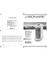 Bionaire BAP706 Instruction Manual предпросмотр