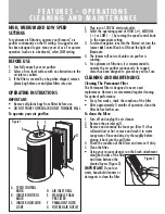 Предварительный просмотр 4 страницы Bionaire BAP706B-CN Instruction Leaflet