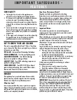 Предварительный просмотр 3 страницы Bionaire BAP9200C-CN Instruction Leaflet