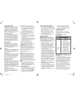 Предварительный просмотр 10 страницы Bionaire BAP9240 Instruction Manual