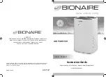 Bionaire BAP9921 Instruction Manual предпросмотр