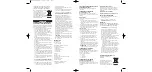 Preview for 4 page of Bionaire BASF40G Instruction Manual