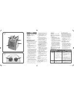 Preview for 2 page of Bionaire BCH160 Instruction Manual