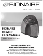 Preview for 1 page of Bionaire BCH4175 Instruction Manual