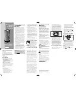 Предварительный просмотр 2 страницы Bionaire BCH6151 Instruction Leaflet