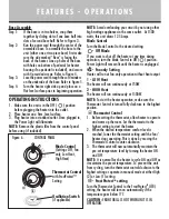 Предварительный просмотр 4 страницы Bionaire BCH910-CN Instruction Leaflet