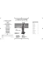 Предварительный просмотр 1 страницы Bionaire BCH9300 Instruction Manual