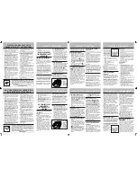 Предварительный просмотр 2 страницы Bionaire BCM3656 Instruction Manual