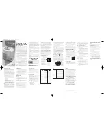 Bionaire BCM6100 Instruction Leaflet preview